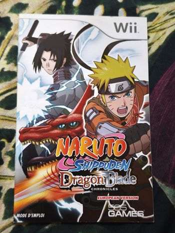 Notice Naruto Shippuden Dragon Blade Chronicles Wii