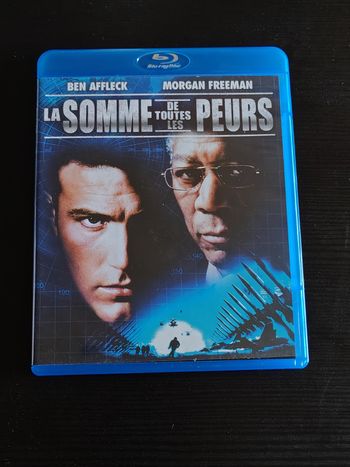 Blu Ray La Somme de toutes les Peurs (Ben Affleck, Morgan Freeman)