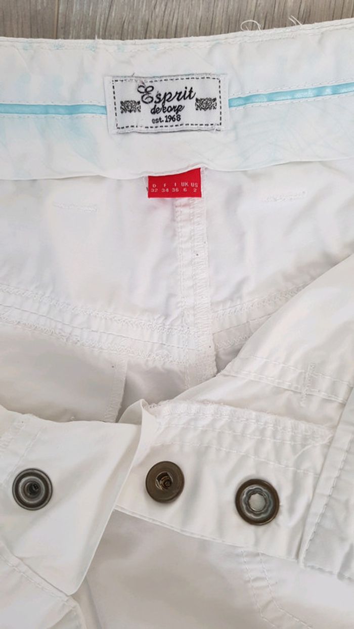 Pantacourt blanc - photo numéro 5