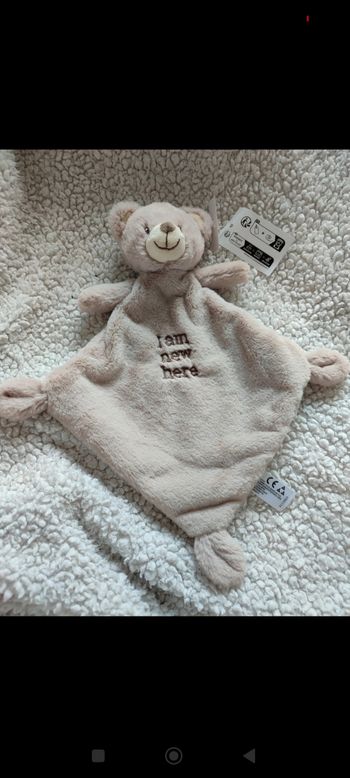Doudou ourson beige c et a