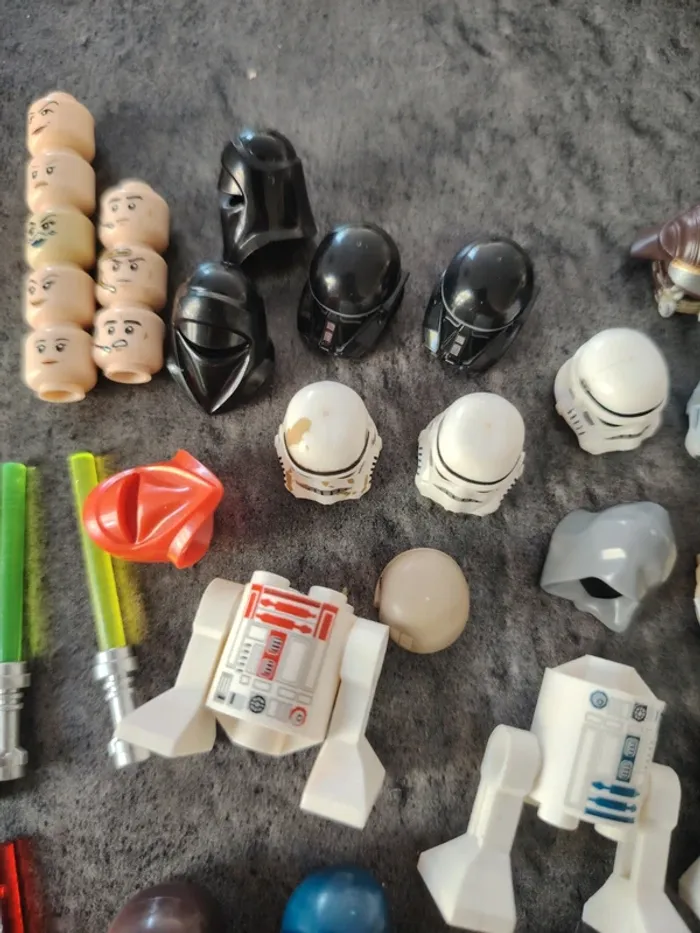 Lot vrac lego star wars pièces détachées incomplètes - photo numéro 4
