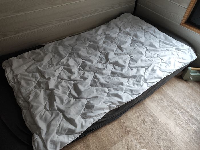 Ensemble linge de lit bébé motifs biche et liberty - photo numéro 7