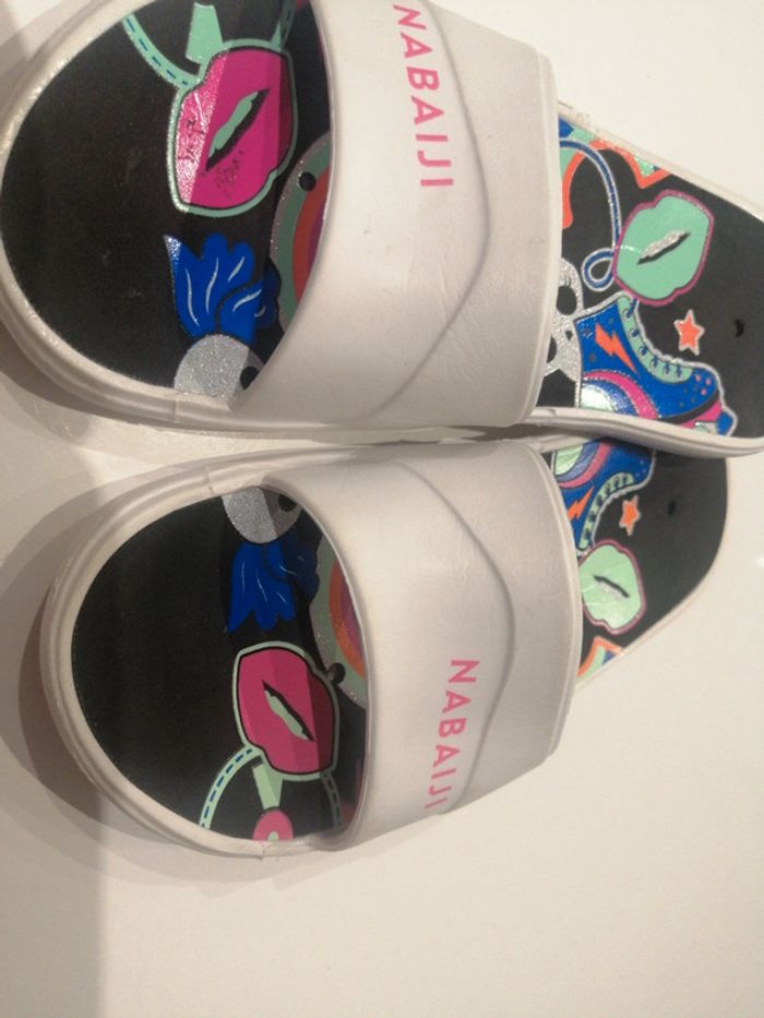 Chaussure claquette piscine nabaiji 31 32 - photo numéro 5