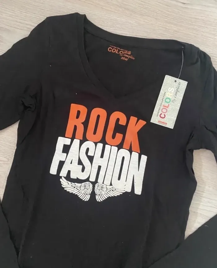 Tee shirt T-shirt Complices taille 38 40 Neuf val 17,99 - photo numéro 2