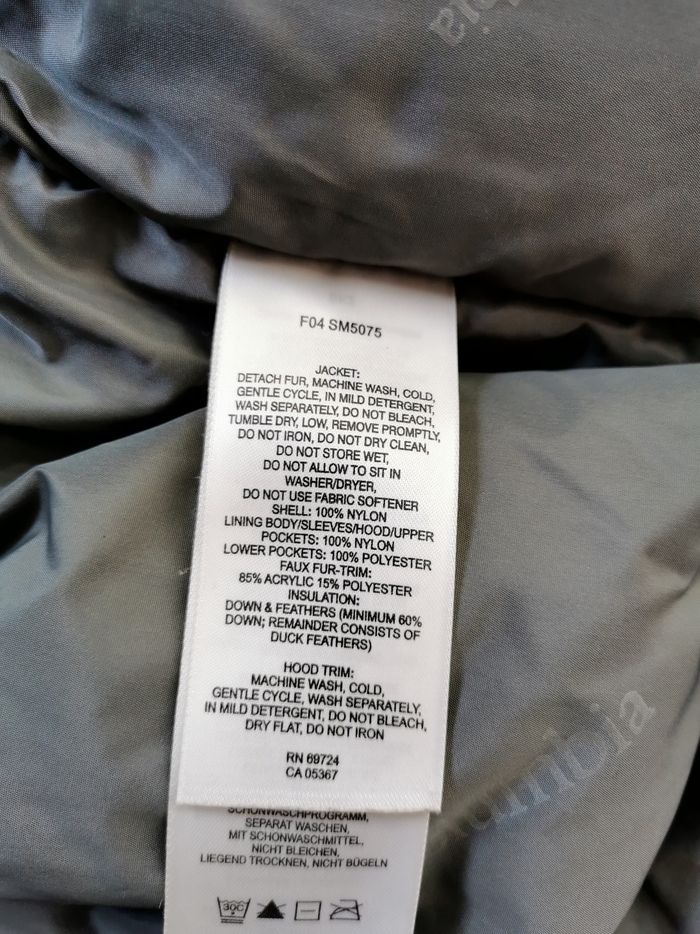 Manteau chaud homme Colombia - photo numéro 5