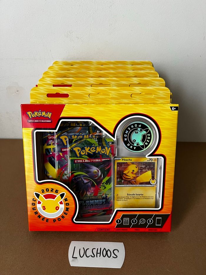 Coffret 30 ans Pokémon x5 - photo numéro 2