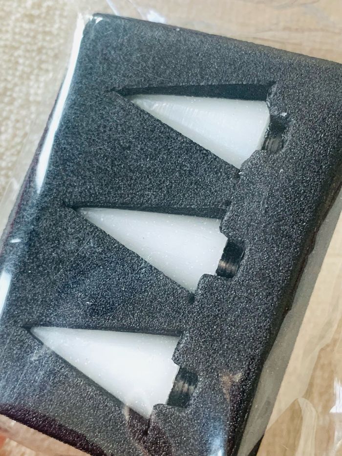 Kit 3 recharges pointes de cire pour stylo