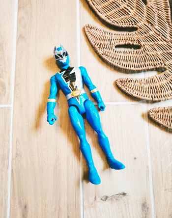 🙅Power rangers dino fury - Figurine du ranger bleu - marque Hasbro