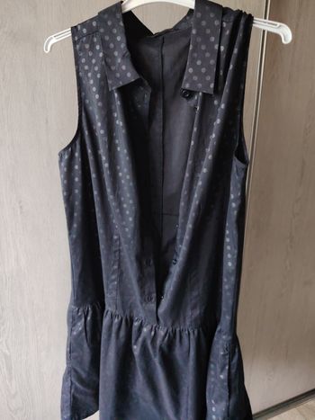 Robe chemise sans manches