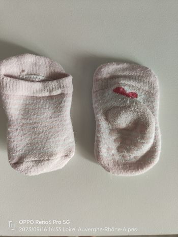 Chaussettes bébé fille 0-1 mois