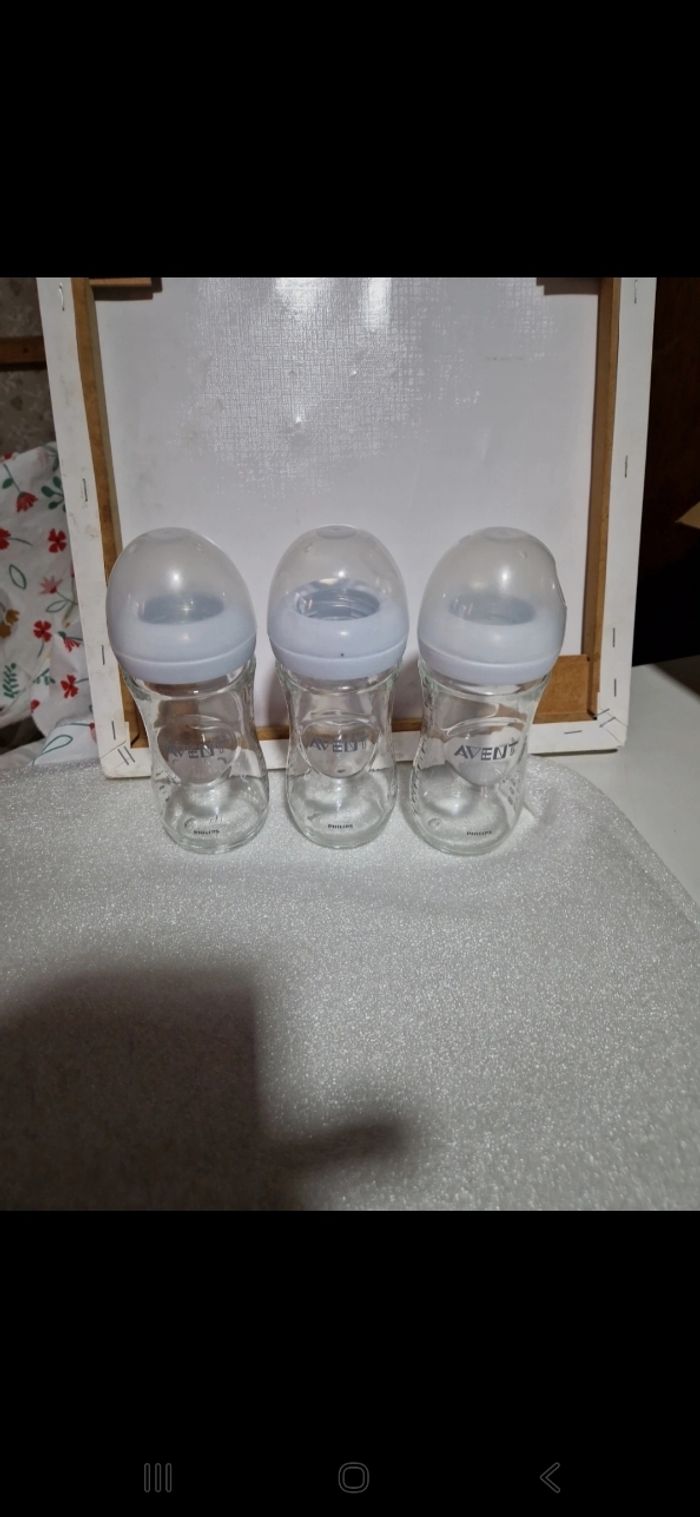 Biberons Avent en verre 240ml