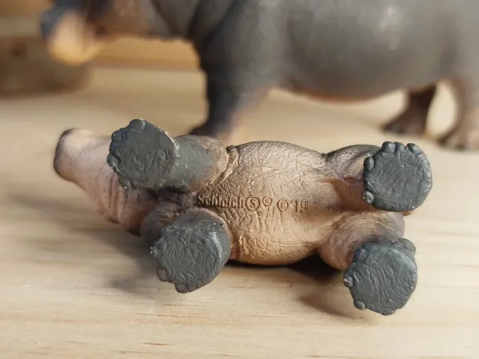Schleich hippopotame et son bébé Figurine animal de la savane - photo numéro 5
