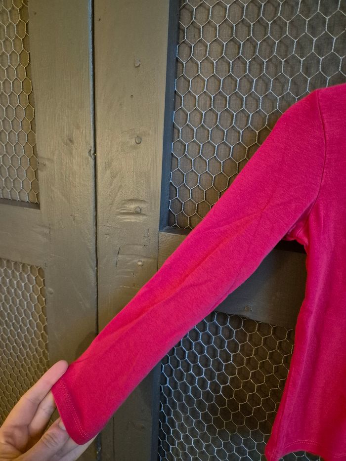Sous-pull fuschia Catimini t. 4 ans - photo numéro 4