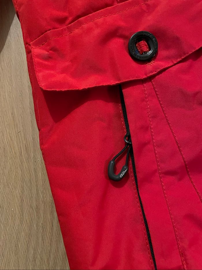 Parka hiver rouge - Peak Mountain - M - photo numéro 4