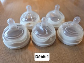 Lot de 5 tétines biberon dodie