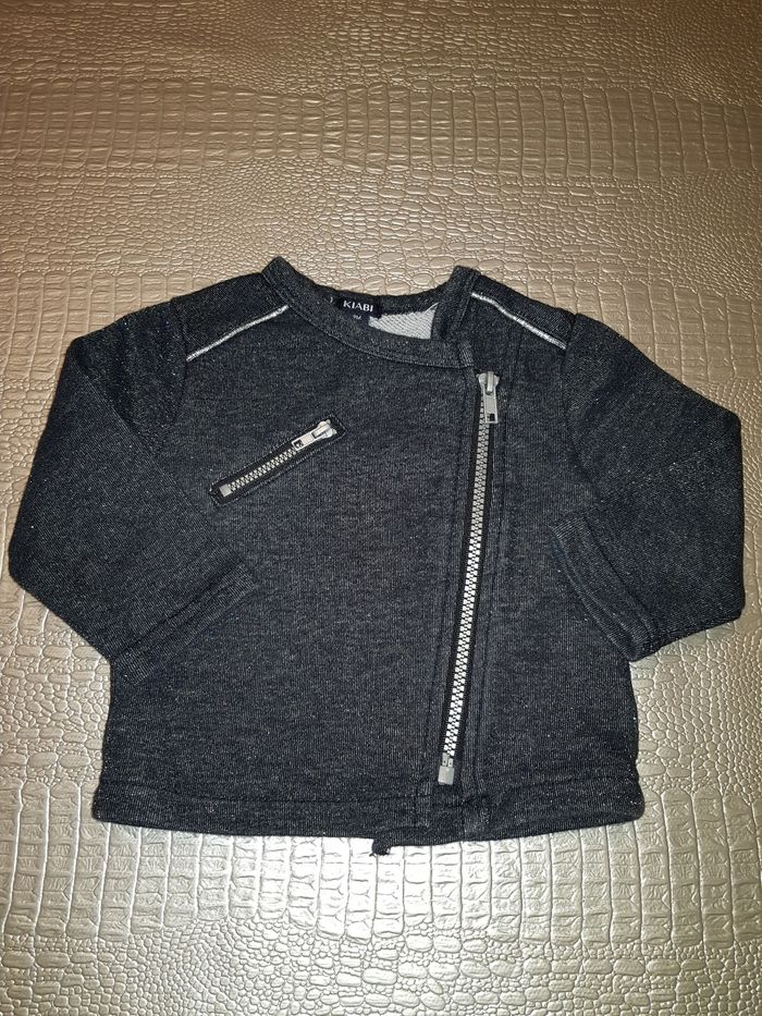 Veste gilet en sweat forme perfecto 9 mois