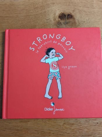 Livre strongboy le tee-shirt de pouvoir