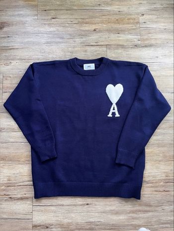 Pull ami Paris bleu marine