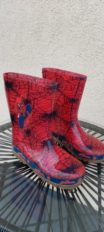 Bottes spiderman