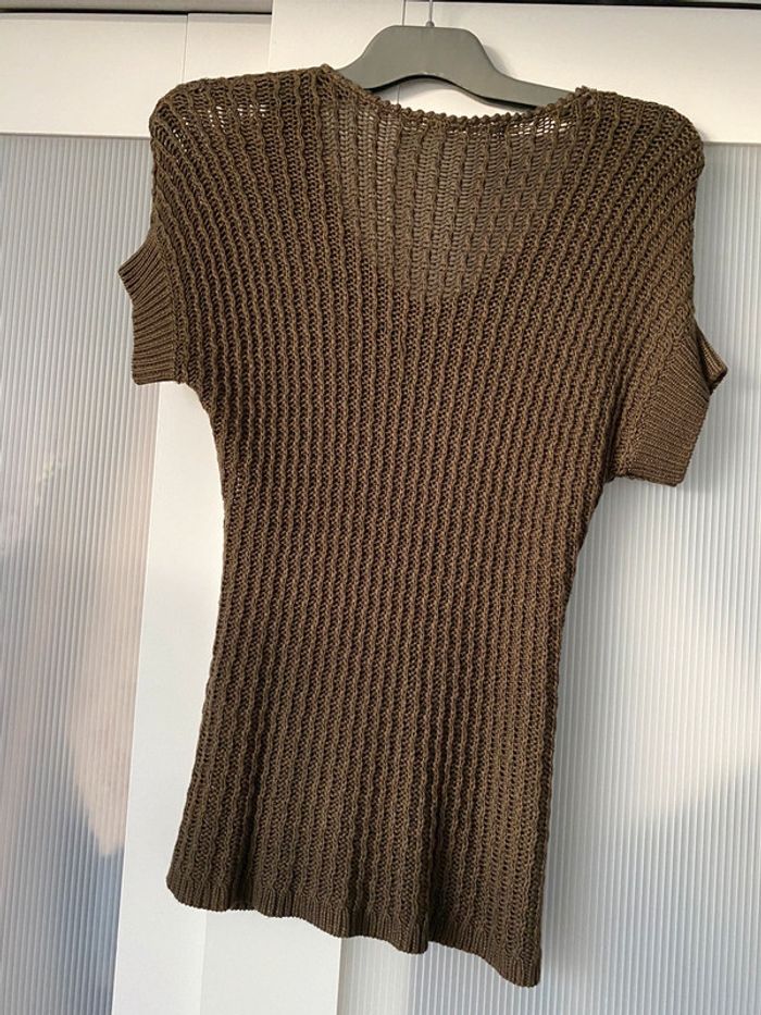 Pull DDP kaki taille S - photo numéro 3