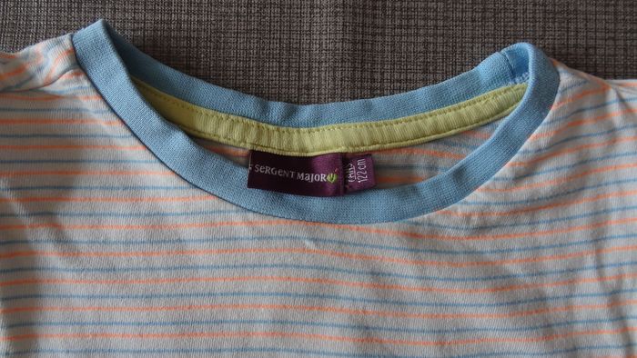 2 t-shirts garçon Sergent Major 7 ans - photo numéro 4