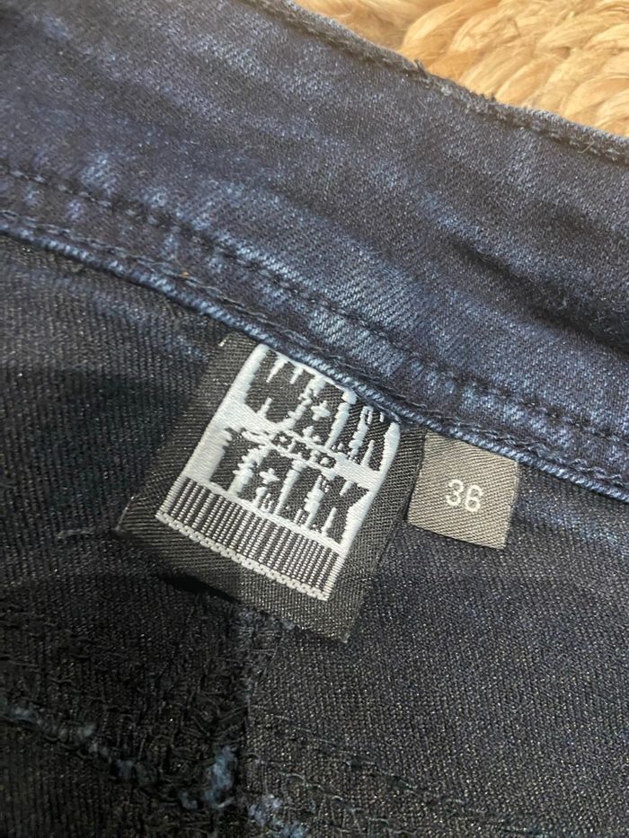 Jupe en jeans walk and talk taille 36 - photo numéro 3