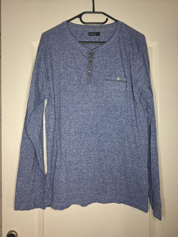 T-shirt manches longues taille L Men's Collection by NPO Casual