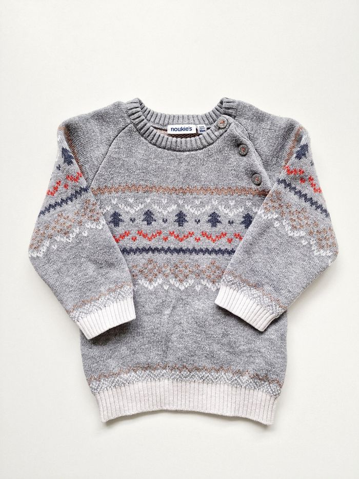 Noukie's - Pull en cachemire, maille, manches longues (12 mois)