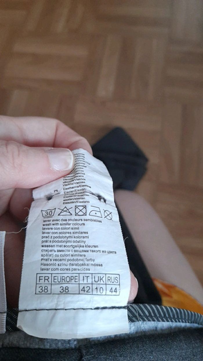 Pantalon habille gris - photo numéro 6