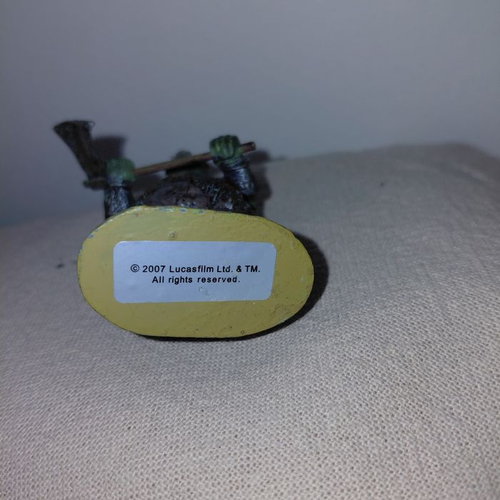 Star Wars - figurine en plomb Gamorréen + fascicule - photo numéro 5
