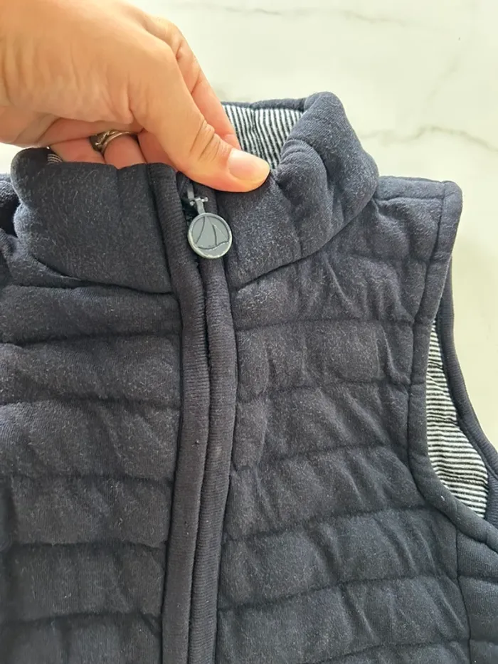 Veste sans manche petit bateau 7/8 ans - photo numéro 3