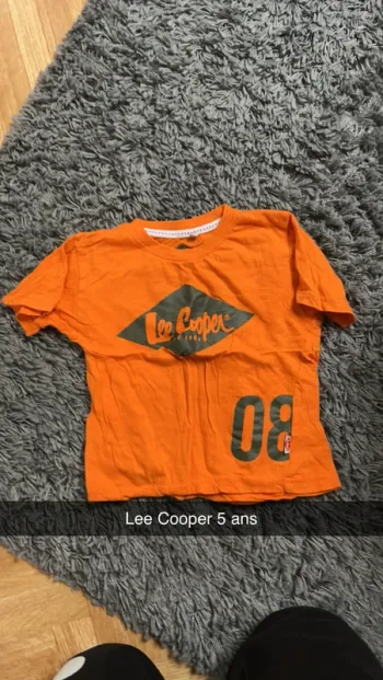TEE shirt Lee Cooper 5 ans