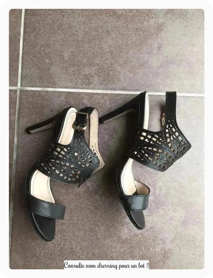 Sandales à talons aiguilles Minelli - photo numéro 2