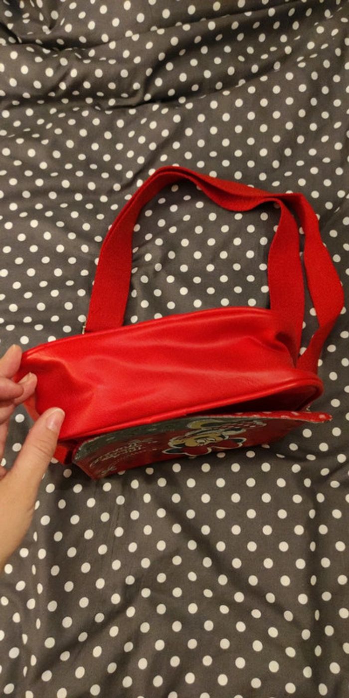 Pochette/sac à bandoulière réglable Minnie neuve - photo numéro 5