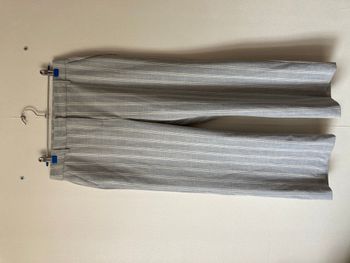 pantalon jambes larges rayé Denim Studio