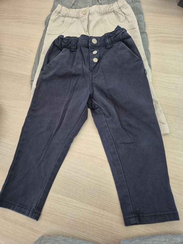 Lot de 4 pantalons garçon 18 mois - photo numéro 3