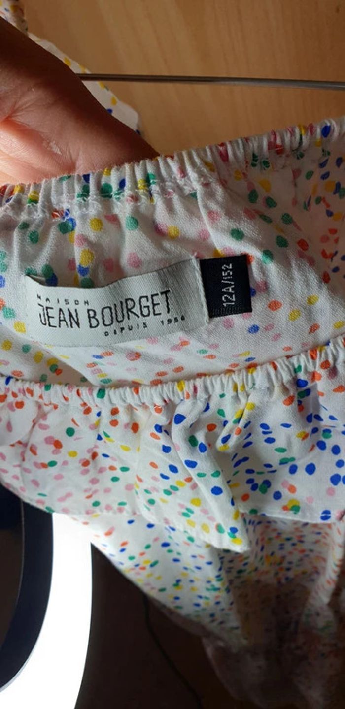 Neuve tres jolie robe multicolor 10/12 ans maison jean Bourget - photo numéro 6