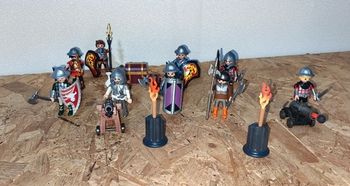 Playmobil, gros lot chevaliers 