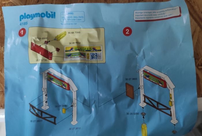 Playmobil  cavaliers et  carrière boîte 4185 - photo numéro 6