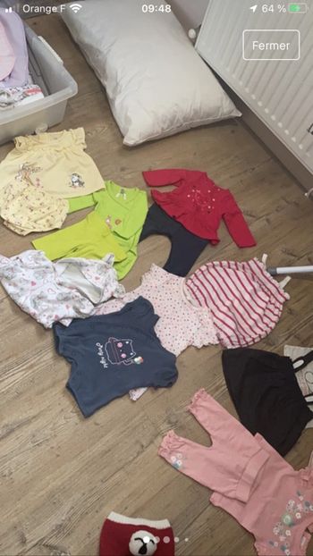 Lot  Vetement 1 mois