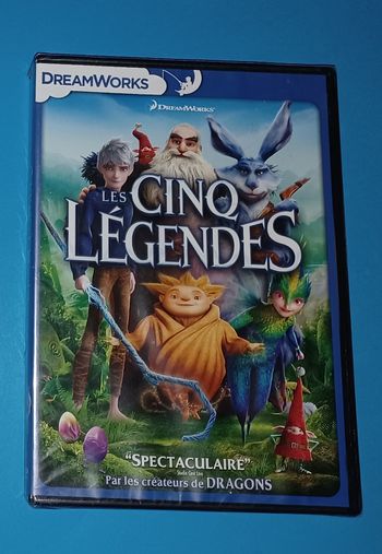 DVD les cinq légendes