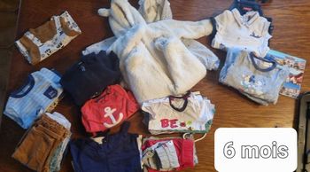 Lot vêtements 6 mois Garçon