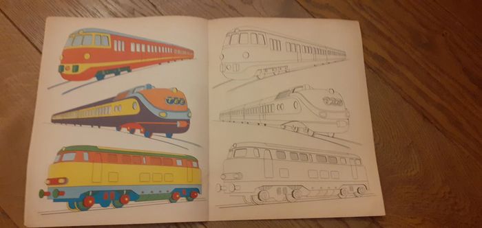 Feuillet de Coloriage wagon chemin de fer - photo numéro 5