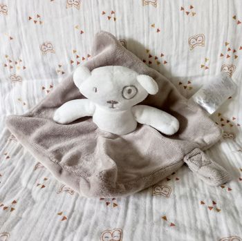 Doudou ours Grain de blé