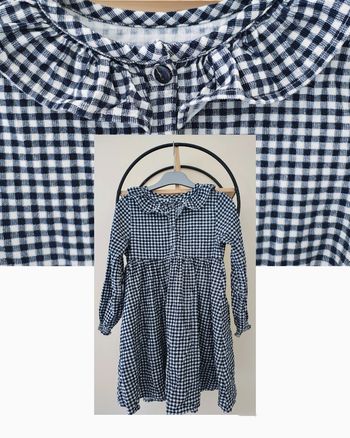 8 ans robe côtelée a col kiabi