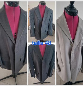 Lot 8 vestes costumes