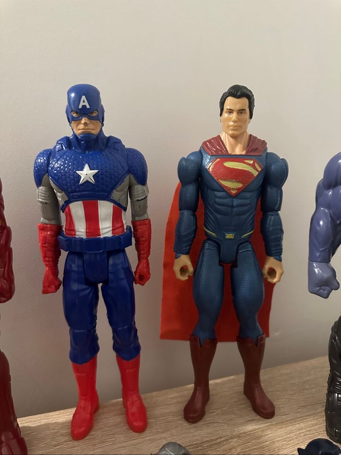 Lot de 10 figurines Hasbro 30 cm + 1 figurine superman. - photo numéro 4