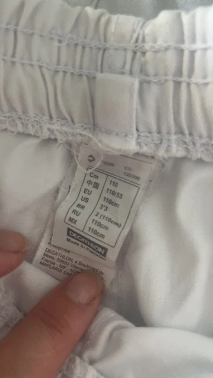 Tenue de judo 5 ans - photo numéro 4