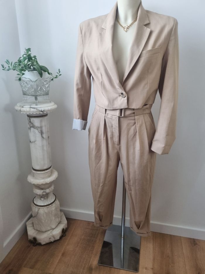 Ensemble beige Bershka - photo numéro 2