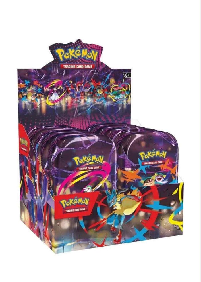 PRÉCOMMANDE POKÉMON -  DISPLAY MINI TINS ME01 - FR NEUF & SCELLÉ